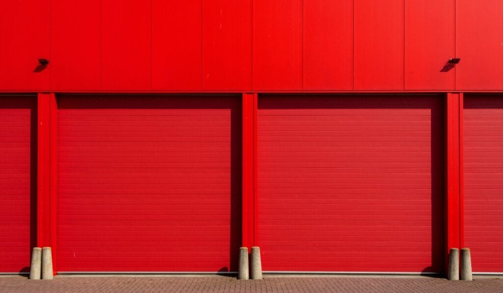 commercial garage door insulation r value chart