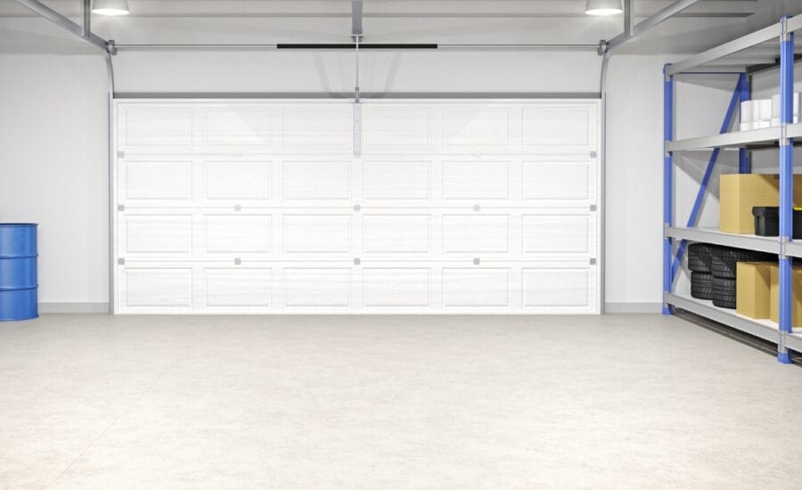 energy efficient commercial garage door r value