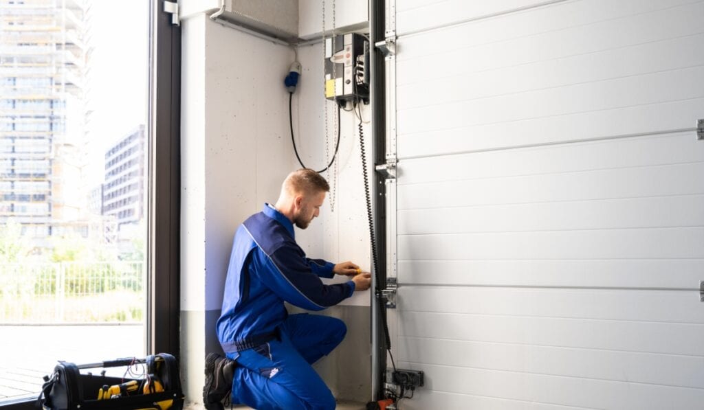 garage door jackshaft operator vs trolley