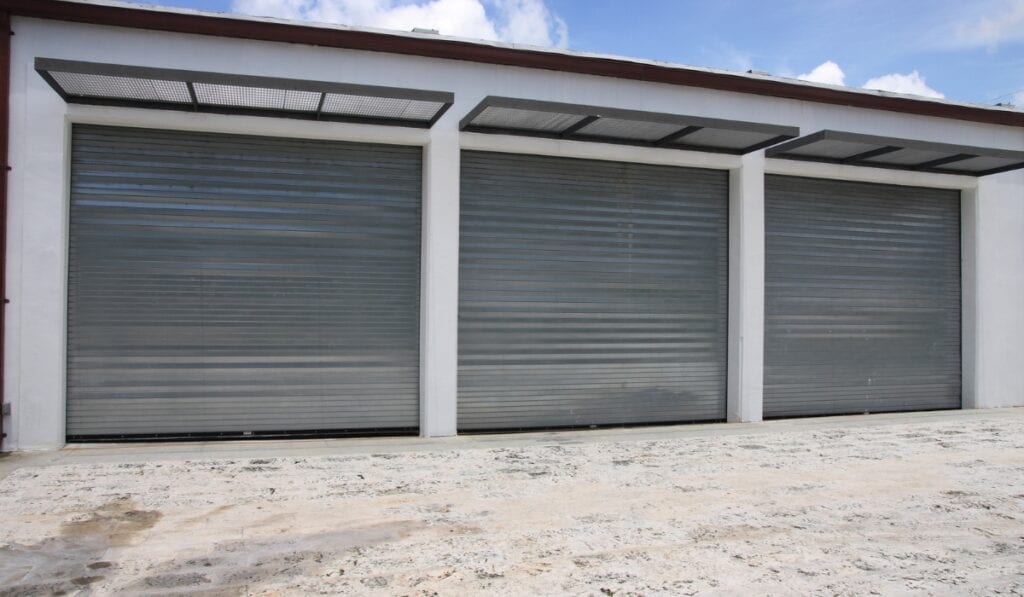 los angeles commercial door permit requirements