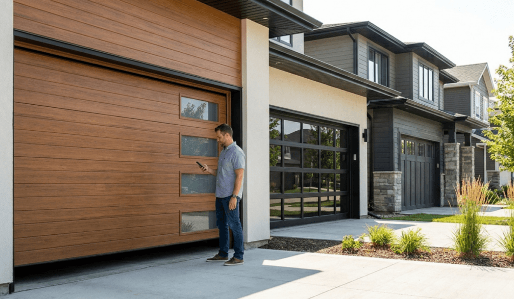 smart garage door technology