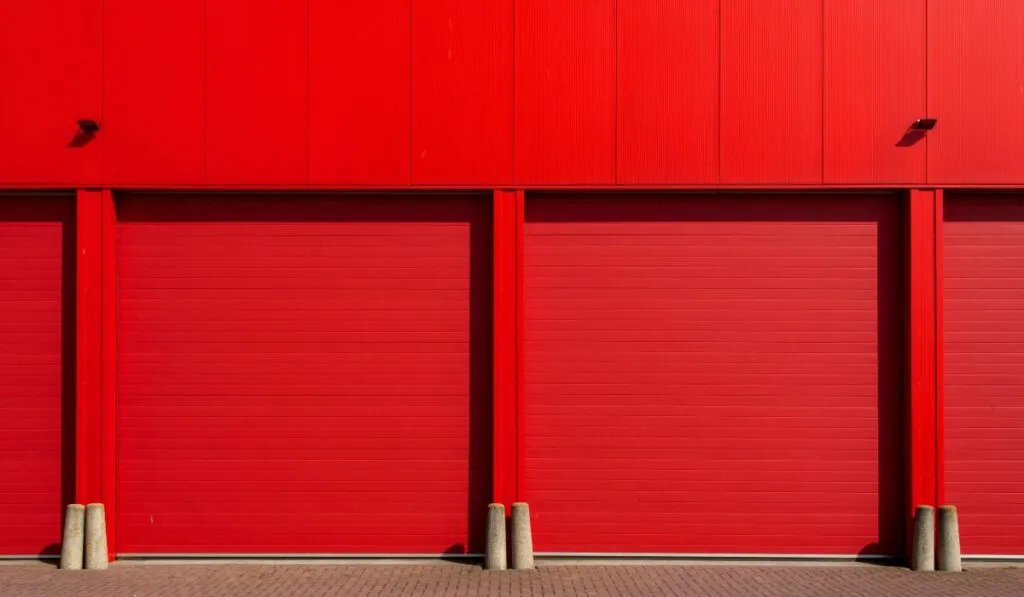 commercial garage door insulation r value chart