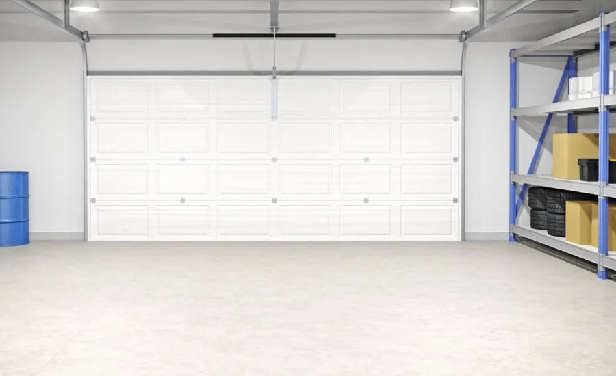 energy efficient commercial garage door r value