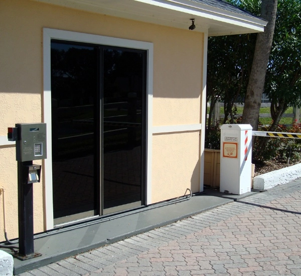 Controlled access gate repair