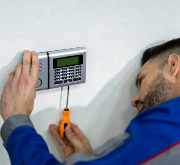 Repairing security gate access control system