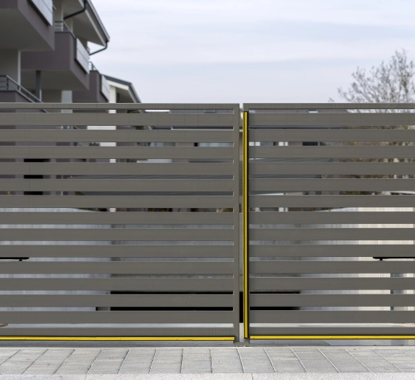 Rusted iron gate repair