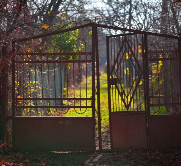 Fixing the broken gate track in Los Angeles